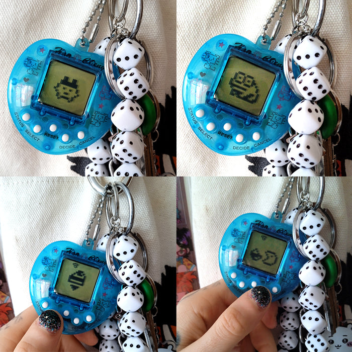 LUCKY VIRTUAL PET KEYCHAIN ★ PINK