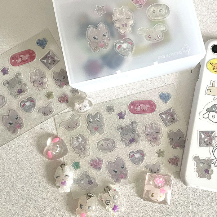 FIGURINE STICKERS – HUHUEE
