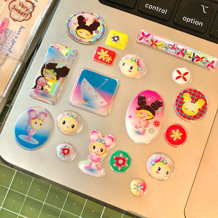 RAINY DAY 3D STICKERS – ISNO MART