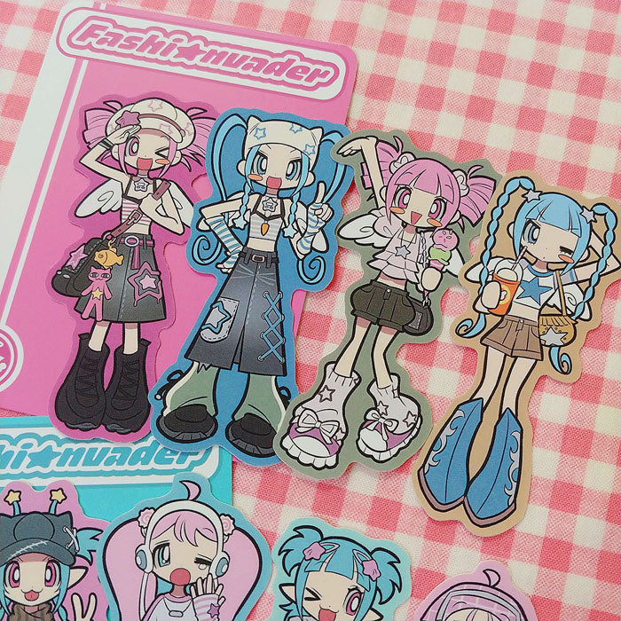 FASHION INVADER STICKERS – INVADER DARLING
