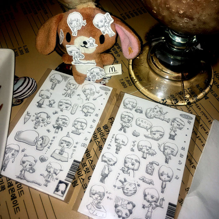 DIARY STICKERS – GYEONG MIN