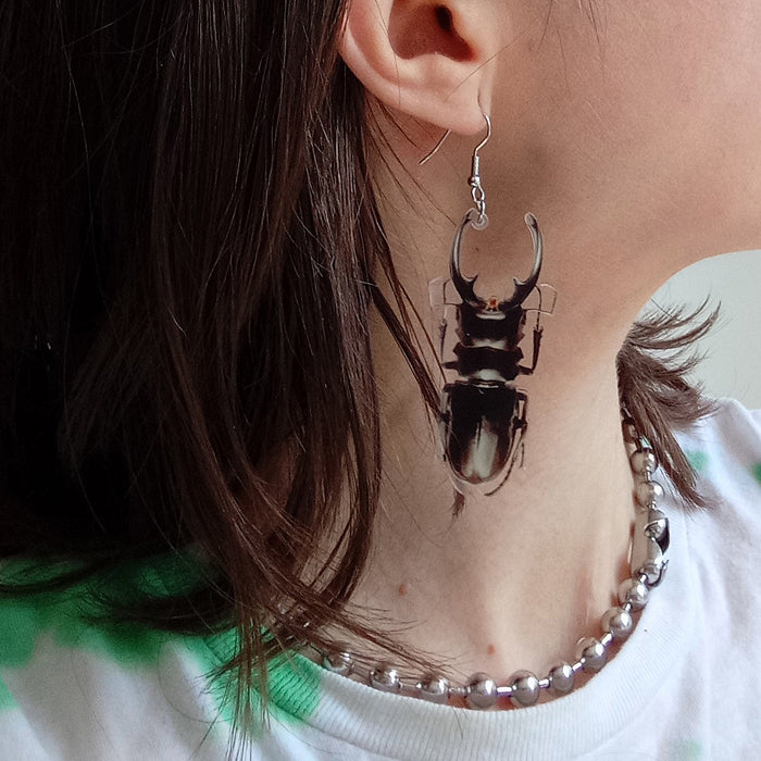 BEETLE EARRINGS