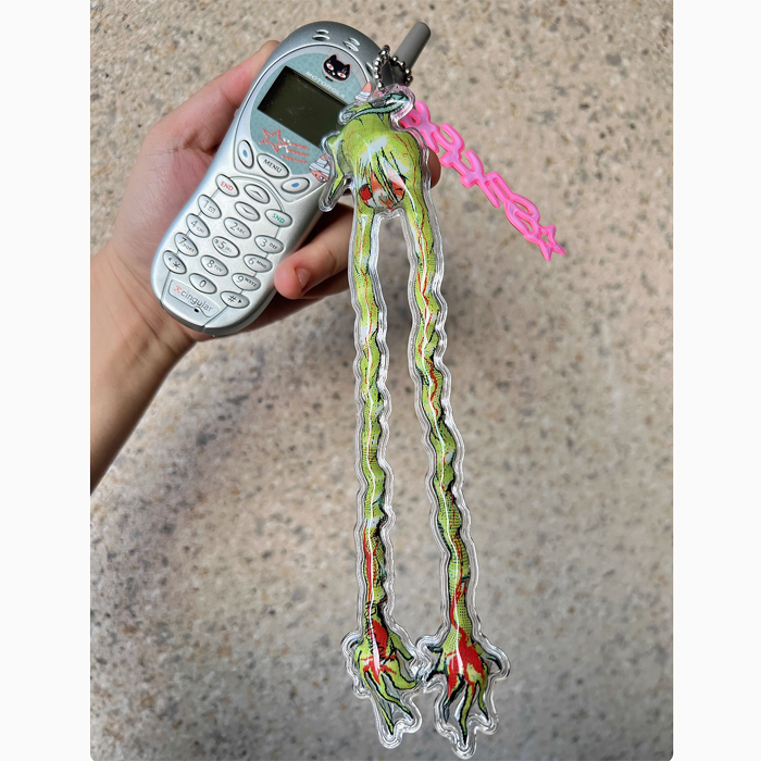 CLAW BRAIDS KEYCHAIN – MEWGODOW