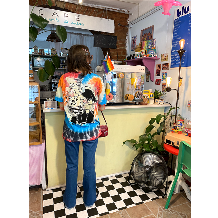 OLD-SCHOOL STYLE GATOSHOP TIE-DYE TSHIRT