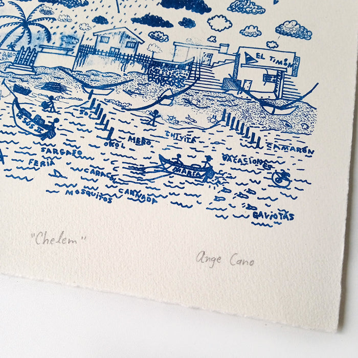 CHELEM PRINT – ANGE CANO