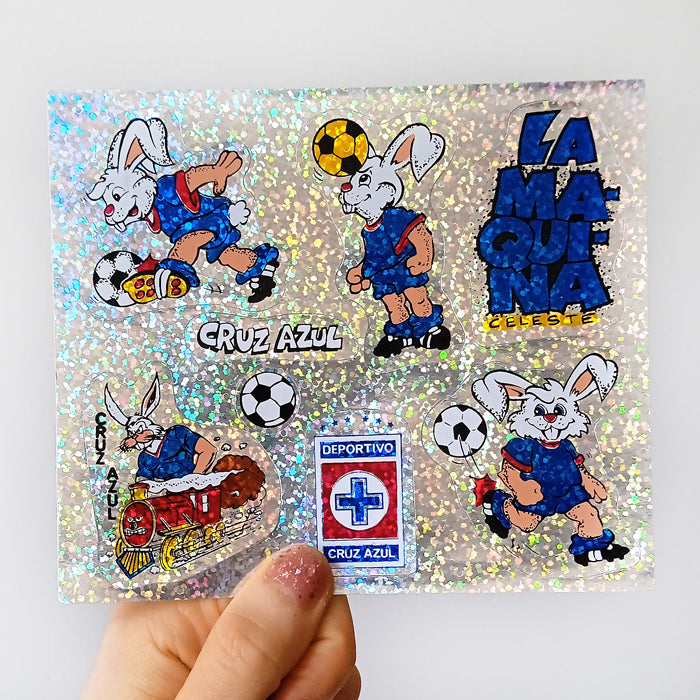 CRUZ AZUL STICKERS