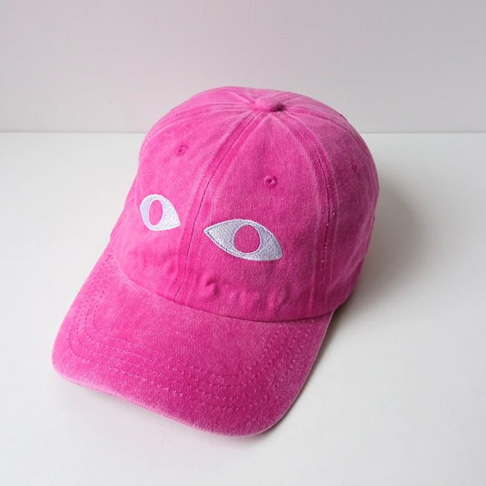 EYES HAT ★ PINK DENIM