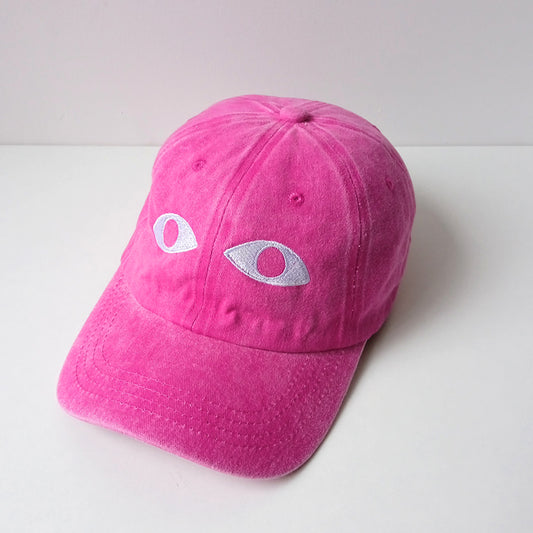 EYES HAT β
 PINK DENIM