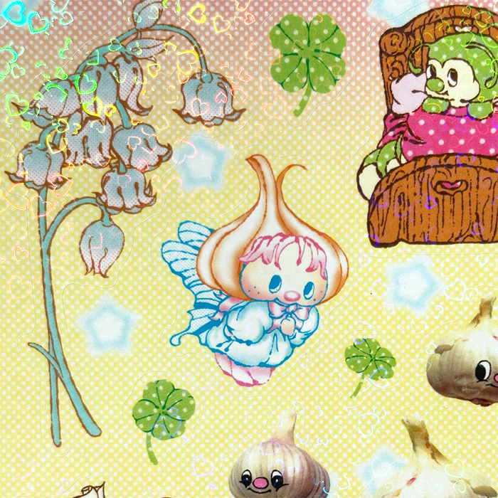 GARLIC FAIRY STICKERS – HANNAH-MICHELLE