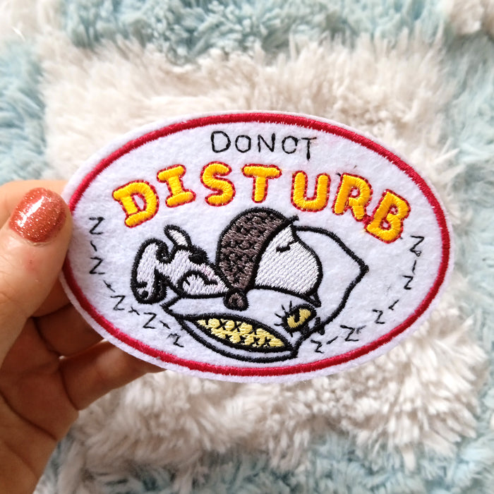 SNOOPY PATCH ★ DO NOT DISTURB