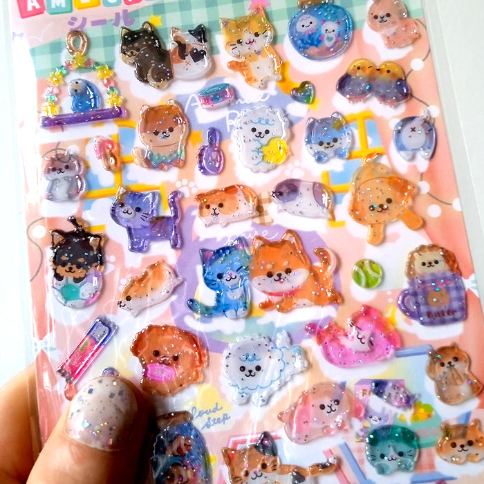AMECHAN STICKERS ★ PETS