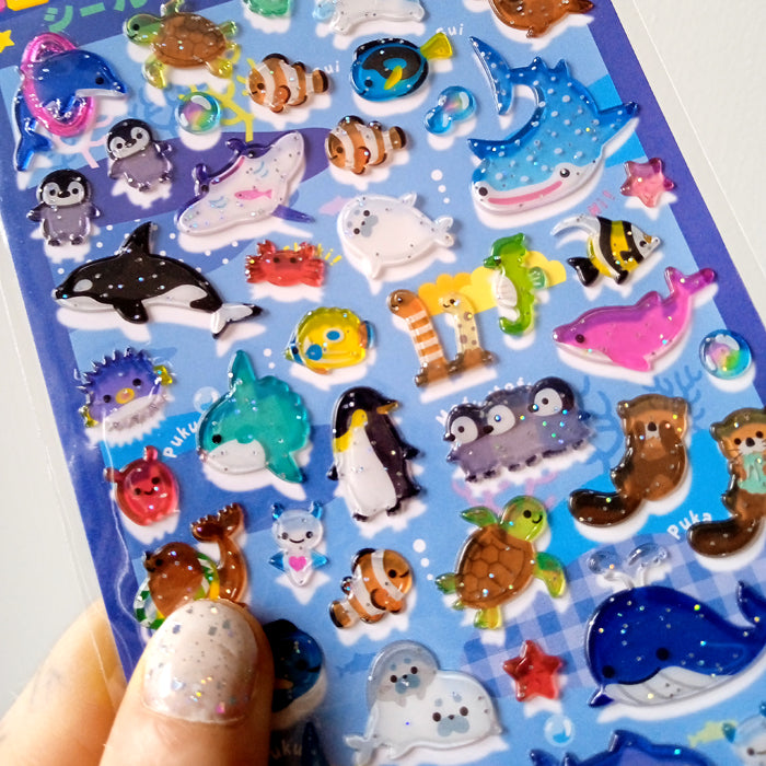 AMECHAN STICKERS ★ OCEAN