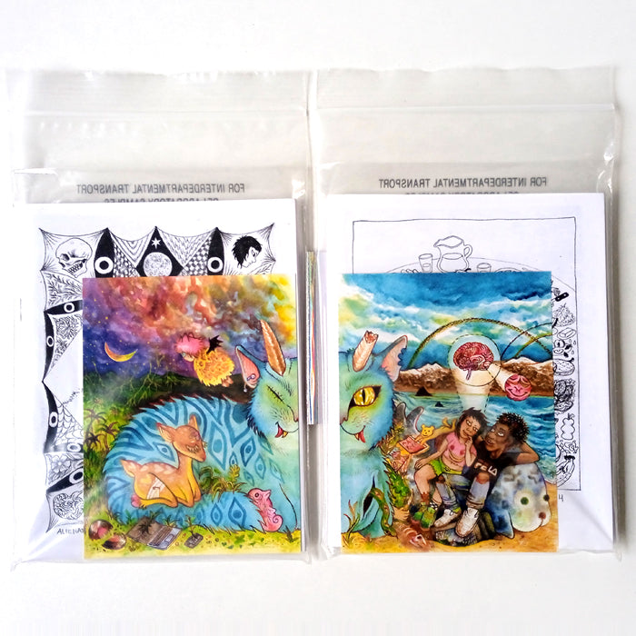 ALIENATION ZINES (FULL SET) – INES ESTRADA