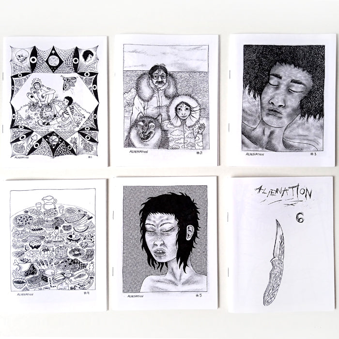 ALIENATION ZINES (FULL SET) – INES ESTRADA