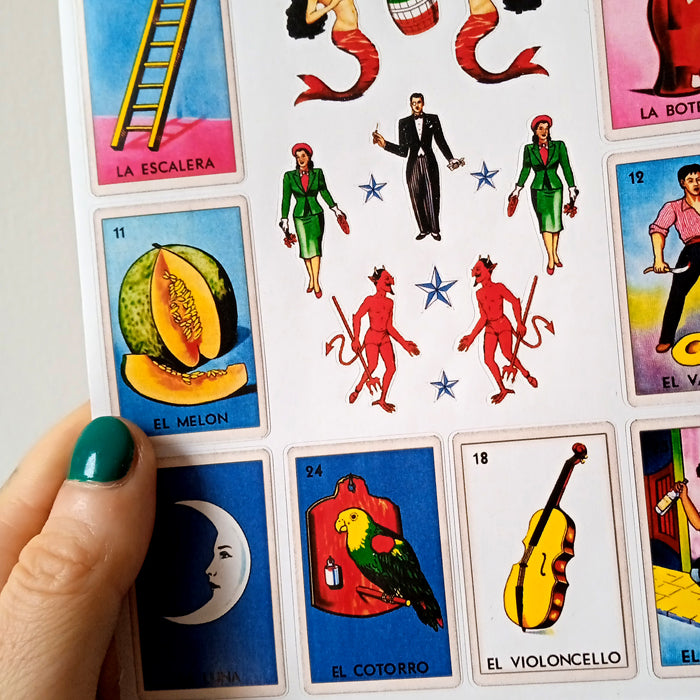 LOTERIA 2 STICKERS