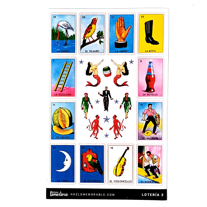 LOTERIA 2 STICKERS