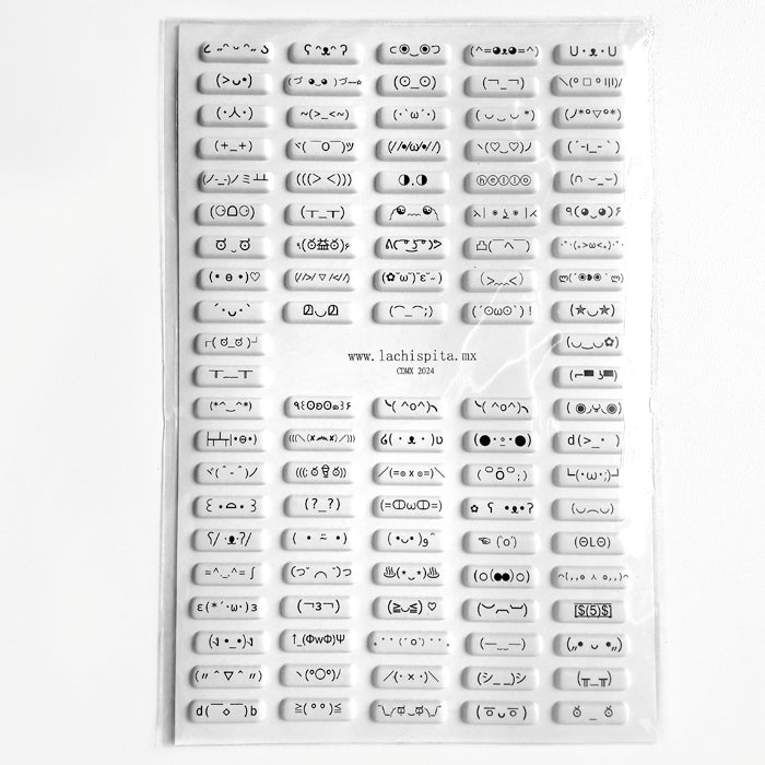 KAOMOJI 3D STICKERS