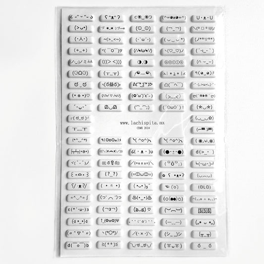 KAOMOJI 3D STICKERS