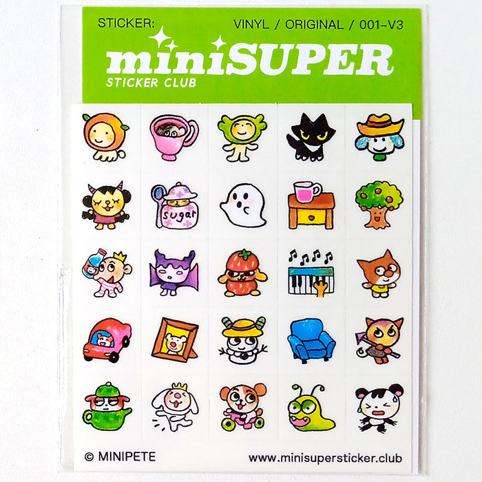EATING APPLES BY THE SEA STICKERS – MINIPETE