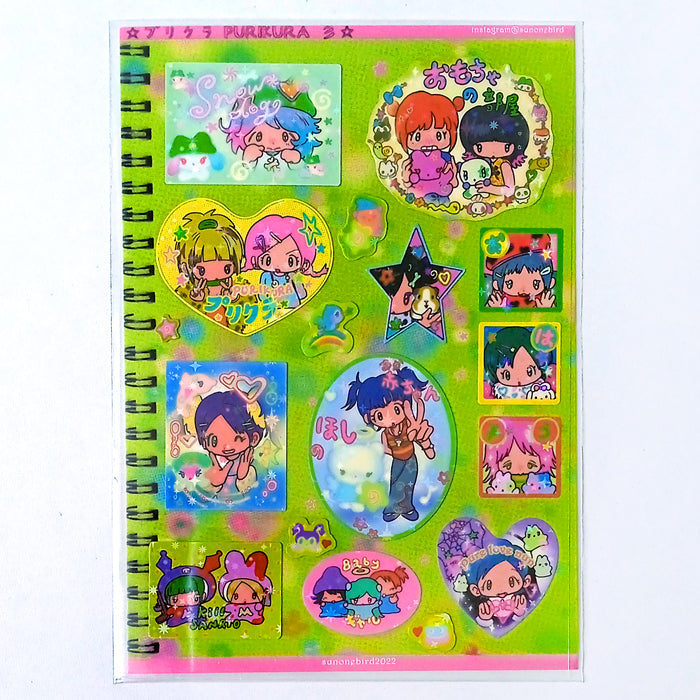 PURIKURA #2 STICKERS – SUNONEBIRD