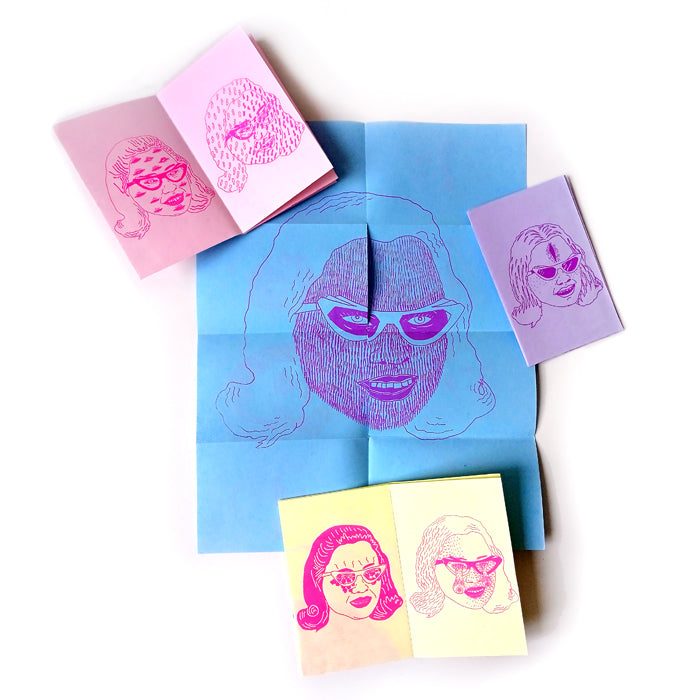 CONJUNTIVITIS MINI ZINE & STICKER SET