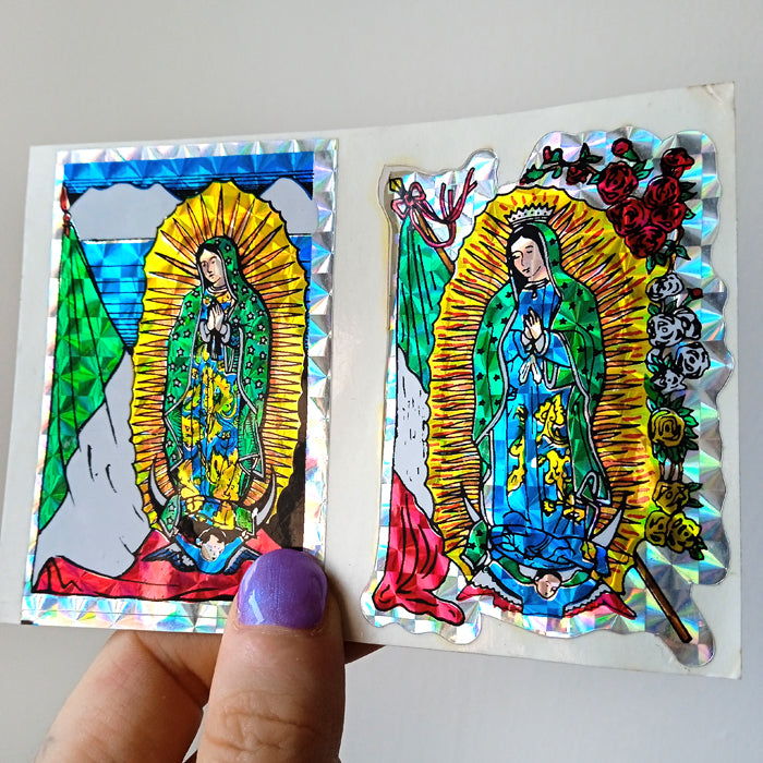 JESUS & VIRGIN STICKERS