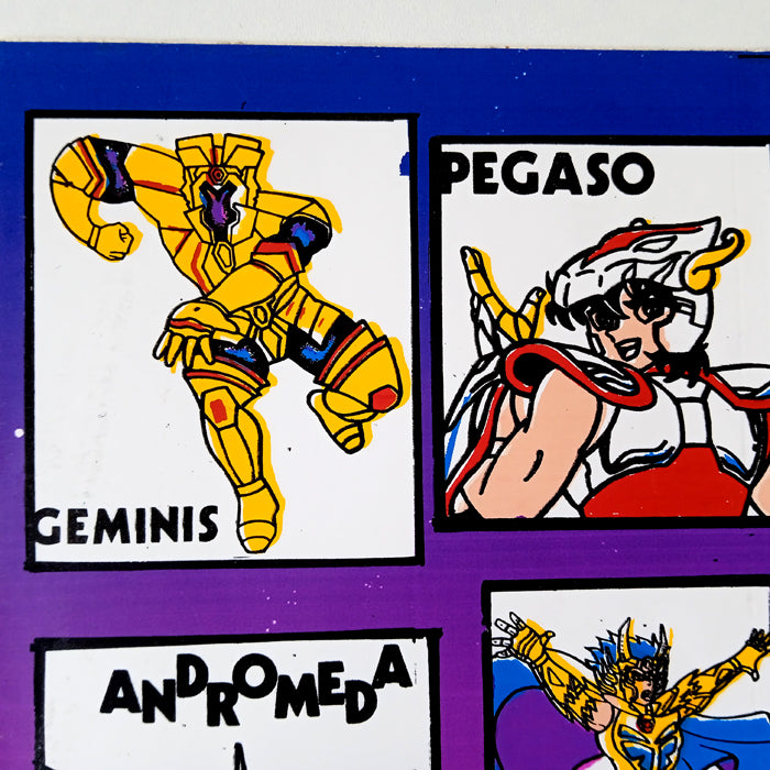 SAINT SEIYA LABEL STICKERS