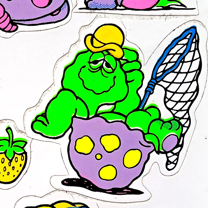 NEON TURTLE STICKERS