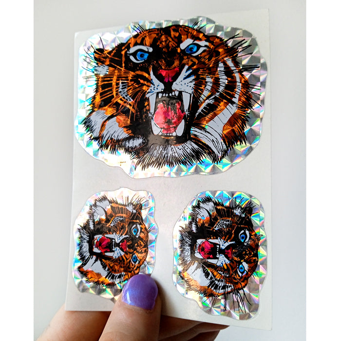 TIGER & EAGLE STICKERS
