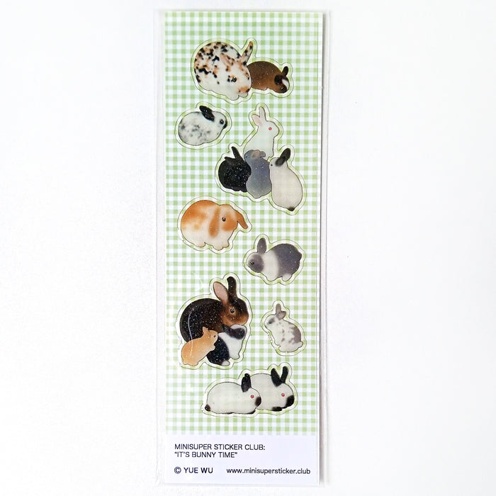 IT'S BUNNY TIME STICKERS – YUE WU