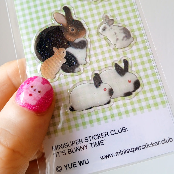 IT'S BUNNY TIME STICKERS – YUE WU
