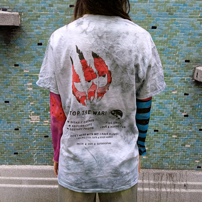 STOP THE WAR ★ TIE-DYE TSHIRT