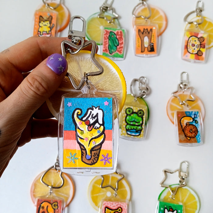 INECHI KEYCHAINS (OOAK)