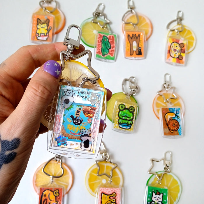 INECHI KEYCHAINS (OOAK)