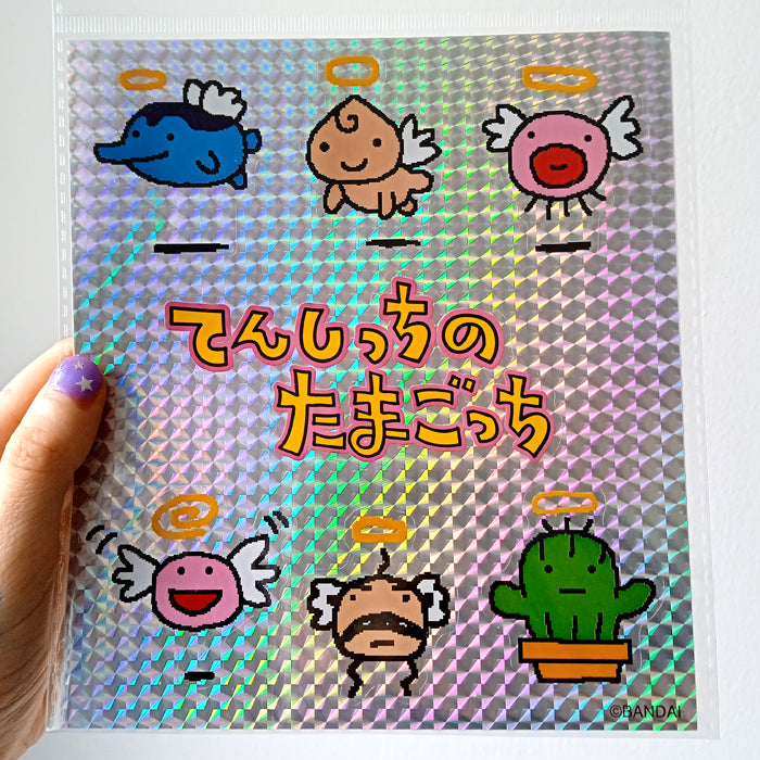 TAMAGOTCHI HOLO STICKERS ★ ANGELS