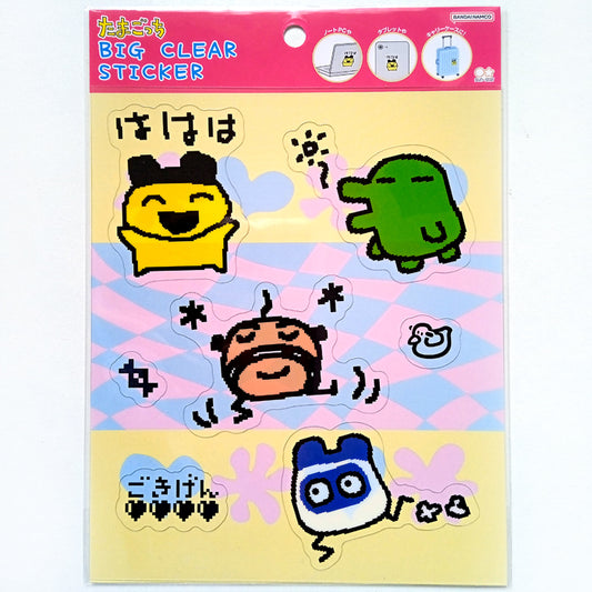 TAMAGOTCHI CLEAR STICKERS β
 P1