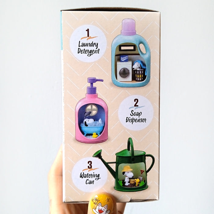 SNOOPY "LIFE IN A BOTTLE" FIGURINES
