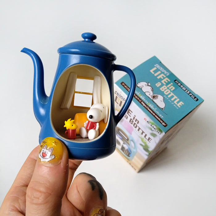 SNOOPY "LIFE IN A BOTTLE" FIGURINES