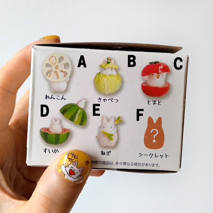 TOTORO VEGETABLE FIGURINES