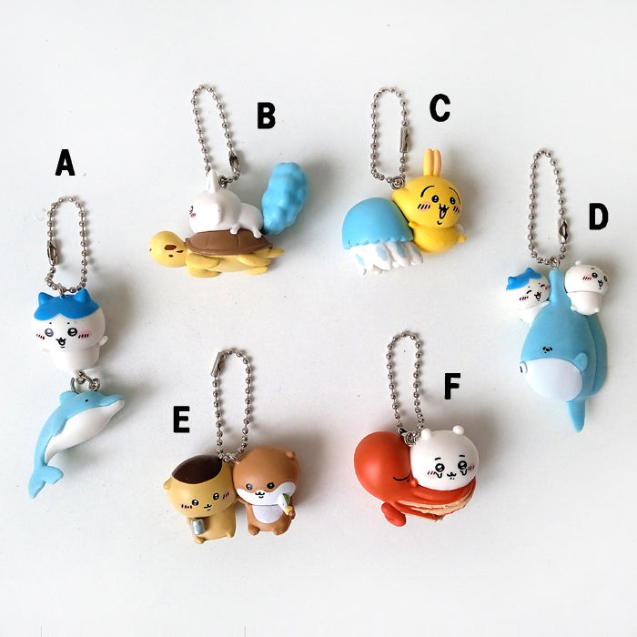 CHIIKAWA OCEAN KEYCHAINS