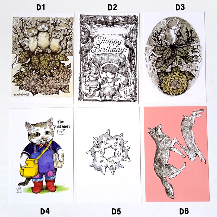 YUKO HIGUCHI POSTCARDS