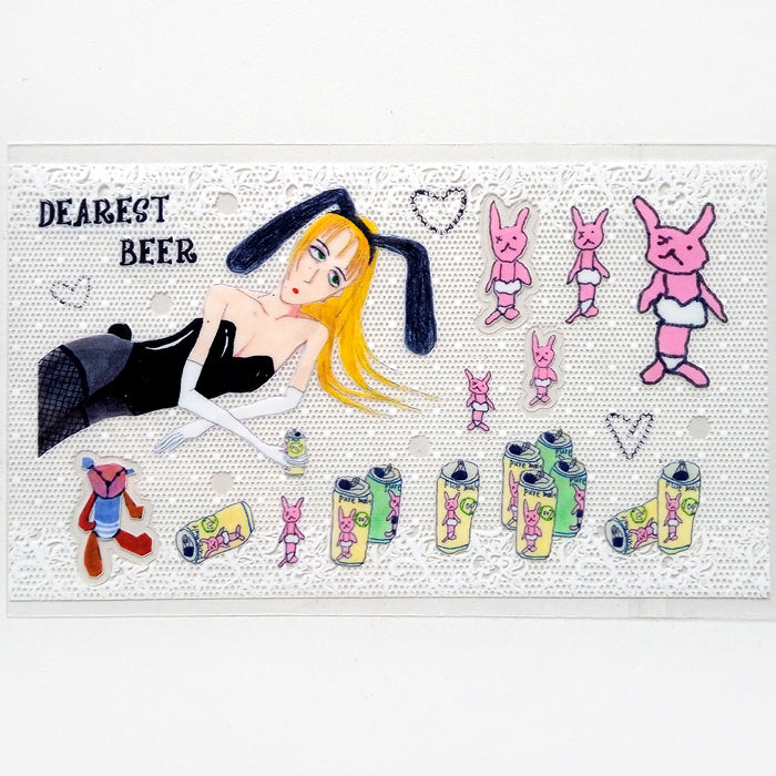 DEAREST BEER STICKERS – NIPTONG