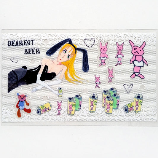 DEAREST BEER STICKERS – NIPTONG