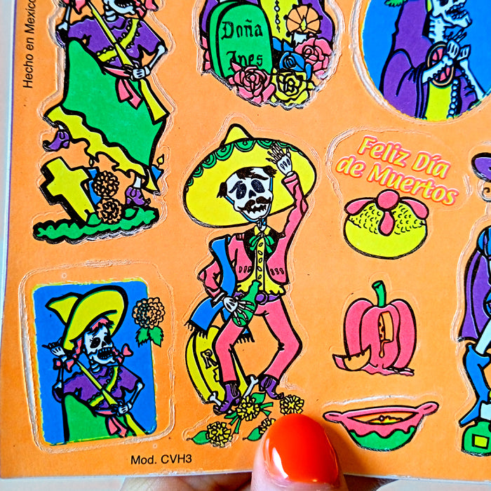 CALAVERITAS 3 STICKERS
