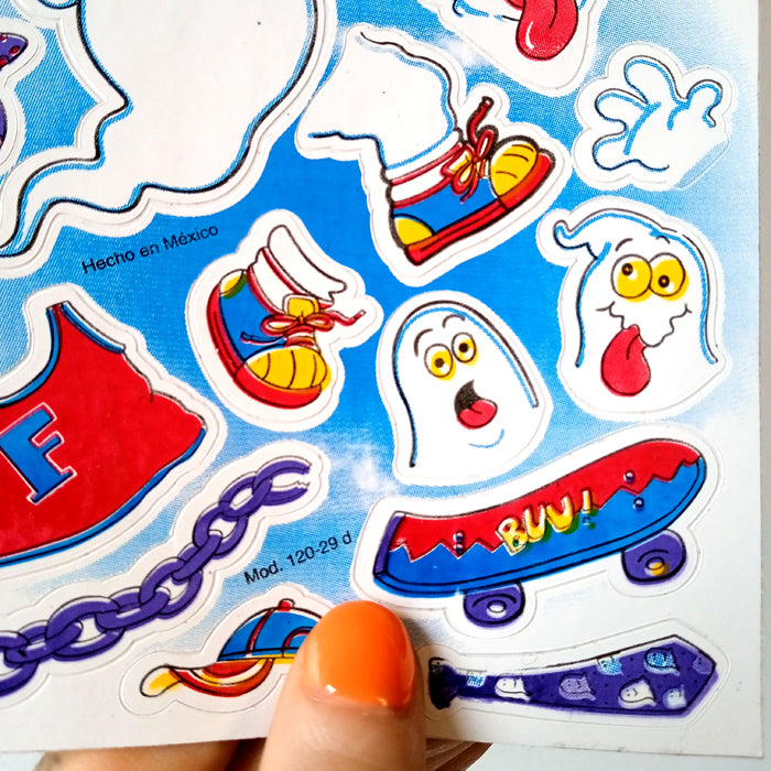 VISTE AL FANTASMA STICKERS