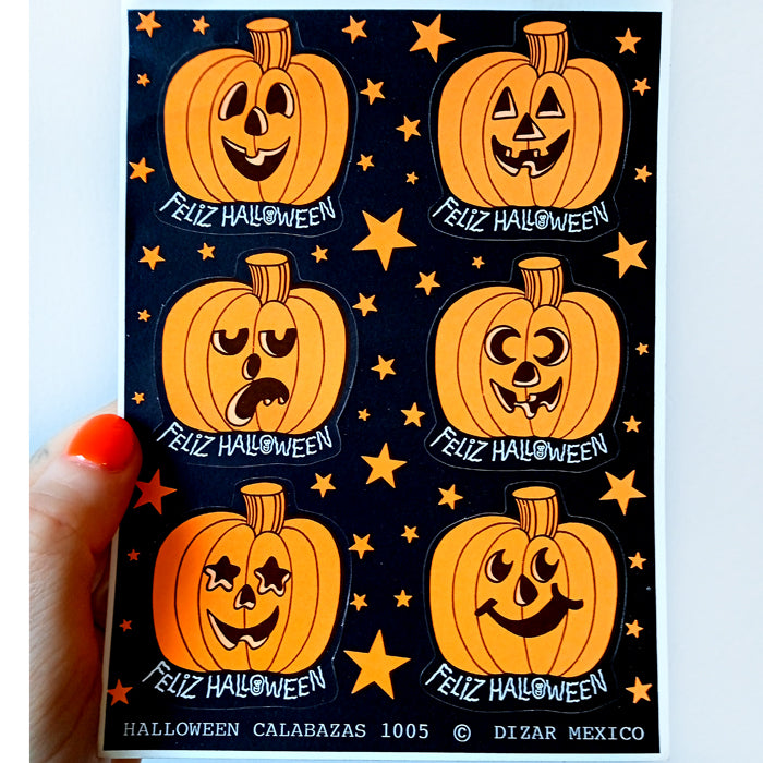 PUMPKIN STICKERS