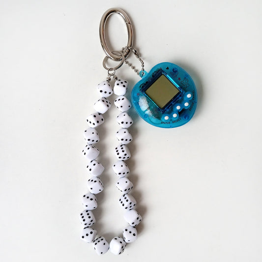 LUCKY VIRTUAL PET KEYCHAIN β
 BLUE