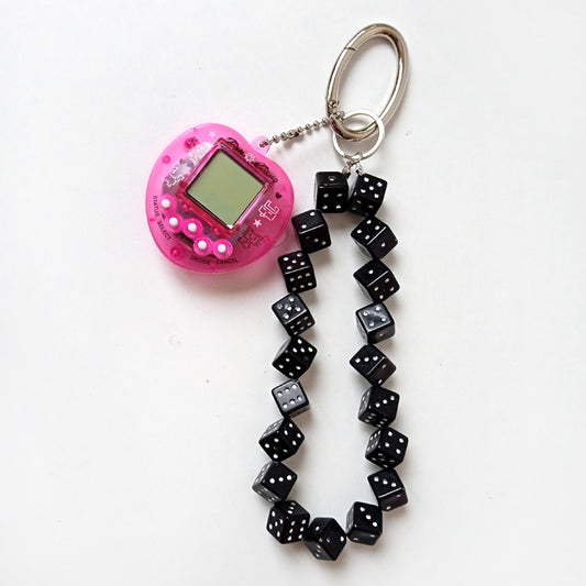 LUCKY VIRTUAL PET KEYCHAIN β
 PINK