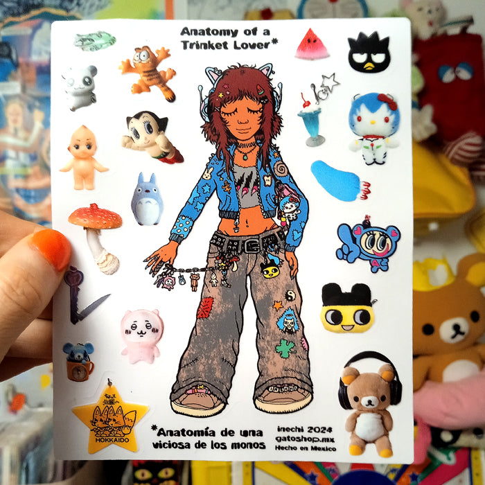 TRINKET LOVER CLEAR STICKERS – INECHI