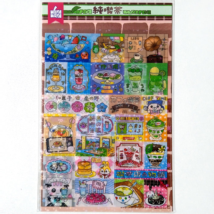 WAKA CAFE STICKERS